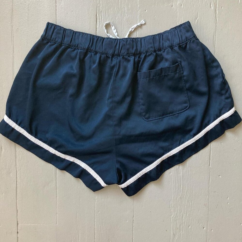 Abercrombie & Fitch navy blue pj lounge shorts and tank top SET Small - Picture 3 of 9